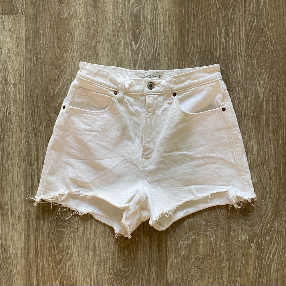 A&F Curve Love High Rise Mom Shorts
